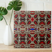 elegante Goldrubinrot-Bordeaux Fliese