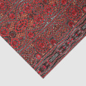 elegante Goldrubinrot-Bordeaux Seidenpapier (Ausschnitt)