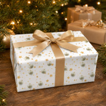 Elegante Goldsterne und Ornamente Weihnachten