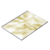 Elegante Goldtextur Notizblock (Linke Seite)