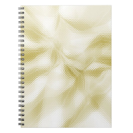 Elegante Goldtextur Notizblock (Vorderseite)