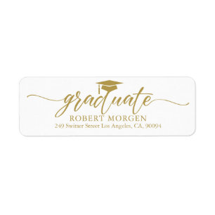 Elegante Goldtypografie im weißen Hintergrund