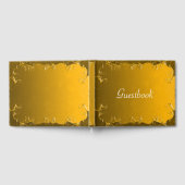 Elegante GoldWedding Gästebuch (Voll)