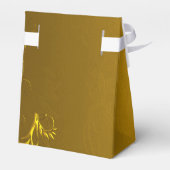 Elegante GoldWedding Geschenkschachtel (Rückseite)