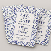 Elegante GoldWedding Save the Date Card