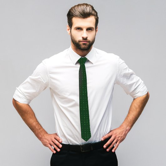 Elegante Golf Icons Muster Neck Tie Krawatte