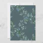 Elegante Golf im Tessin Einladung (Rückseite)