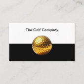 Elegante Golf-Themen-Geschäftskarten Visitenkarte (Vorderseite)