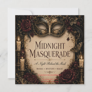 Elegante Gothic Halloween-Dinnerparty Dankeskarte