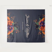 Elegante Gotische 3D-Blumenzettel Wandteppich (Vorderseite (Horizontal))