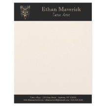 Elegante Gotische Fantasie Wolf Skull Black and Go