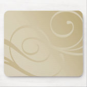 Elegante Gradient-Wirbel Mousepad (Vorne)