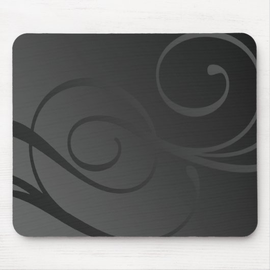 Elegante Gradient-Wirbel Mousepad (Vorne)