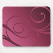 Elegante Gradient-Wirbel Mousepad (Vorne)