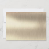 Elegante Graduate Pink Gold Sparkle Class of 2020 Ankündigung (Rückseite)