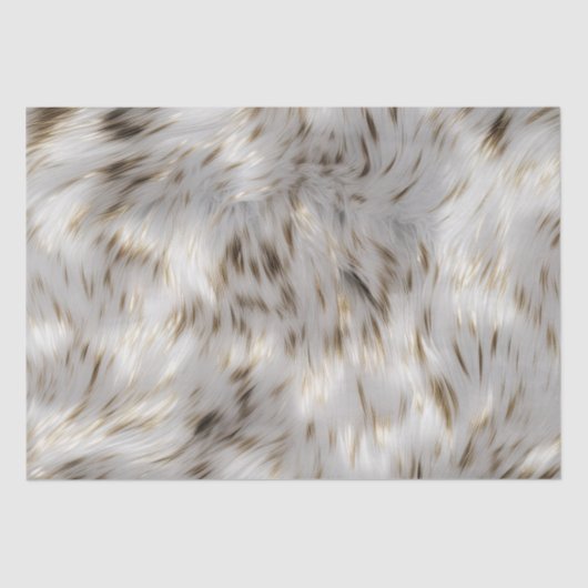 Elegante, grau-weiße Hochzeit Seidenpapier (Vorderseite)