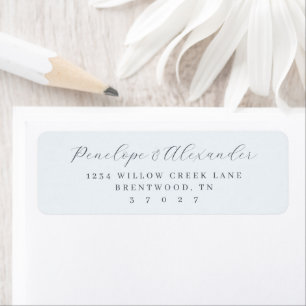 Elegante graue minimalistische Kalligrafie
