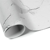 Elegante graue "opulente Marmorkrüge" Marmorstrukt Geschenkpapier (Rolleneckpunkt)