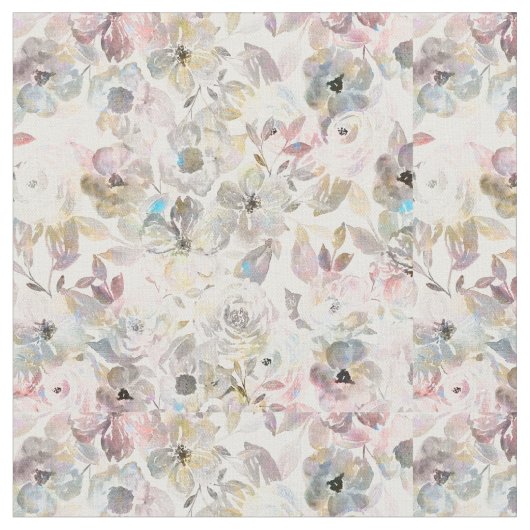 Elegante graue Rose Stoff (Nahaufnahme)