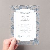 Elegante Gravur Acryleinladungen (Insitu (Handheld))