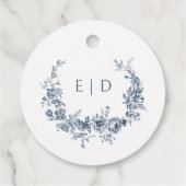 Elegante Gravur Geschenkanhänger (Rückseite)