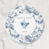 Elegante Gravur Geschenkanhänger (Vorderseite)