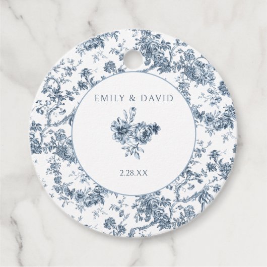 Elegante Gravur Geschenkanhänger (Vorderseite)