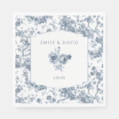 Elegante Gravur Serviette (Vorderseite)