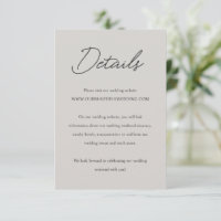 Elegante Gray Classic Wedding