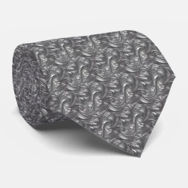 Elegante Gray Men-Krawatte Krawatte