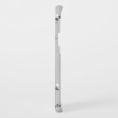 Elegante Gray Tree Blossom Personalisiert Case-Mate Samsung Galaxy Hülle (Hinten/Links)