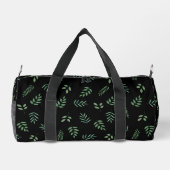 Elegante Green Leaf Muster Travel Duffle Bag (Rückseite)