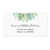 Elegante Green und Blue Palm Green Shipping (Vorne)