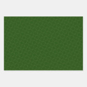 Elegante Green und Gold Muster Geschenkpapier Set (Vorderseite 2)