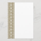 Elegante griechische Pensionierungsfeier Einladung (Rückseite)