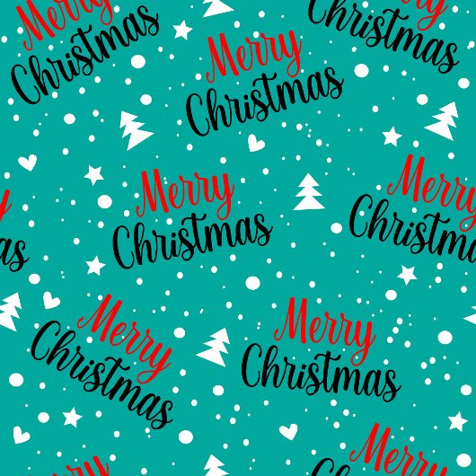 Elegante grün-rote Weihnachtsschrift-Fleece Fleecedecke