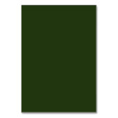 Elegante Grün-Weiß-Tischnummer Tischnummer (Rückseite)