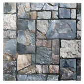 Elegante Grundsteinfliesen für Außenflächen Fliese (Vorderseite)