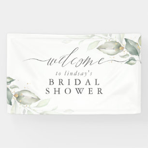 Elegante Grüne Begrüßungszeichen für jedes Party Banner