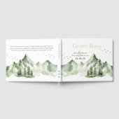 Elegante, grüne Berglandschaft Gästebuch (Voll)