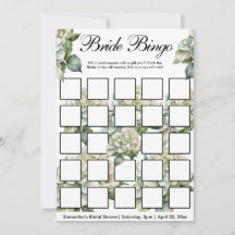Elegante grüne botanische Aquarell-Wildblumen
