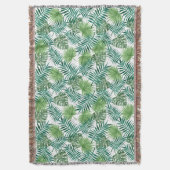 Elegante grüne botanische Palmen Blätter Decke (Vorderseite Vertikal)