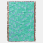 Elegante Grüne  Decke (Vorderseite Vertikal)