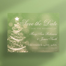 Elegante grüne goldene Weihnachtsfeiern retten das