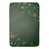 Elegante grüne Goldmedaille Badematte (Vorderseite Vertikal)