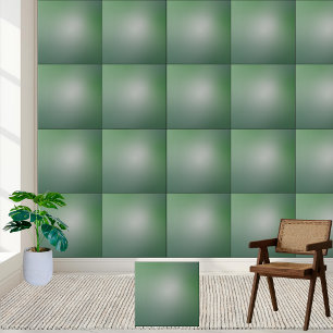 Elegante Grüne Gradient Keramik Tile Fliese