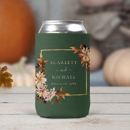 Elegante Grüne Hochzeit Dosenkühler