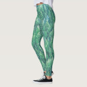 Elegante Grüne Pinien| Leggings (Links)