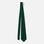 Elegante grüne schmale Krawatte für Männer oder Fr (Rückseite)
