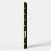Elegante grüne Tupfen Case-Mate iPhone Hülle (Rückseite / Rechts)